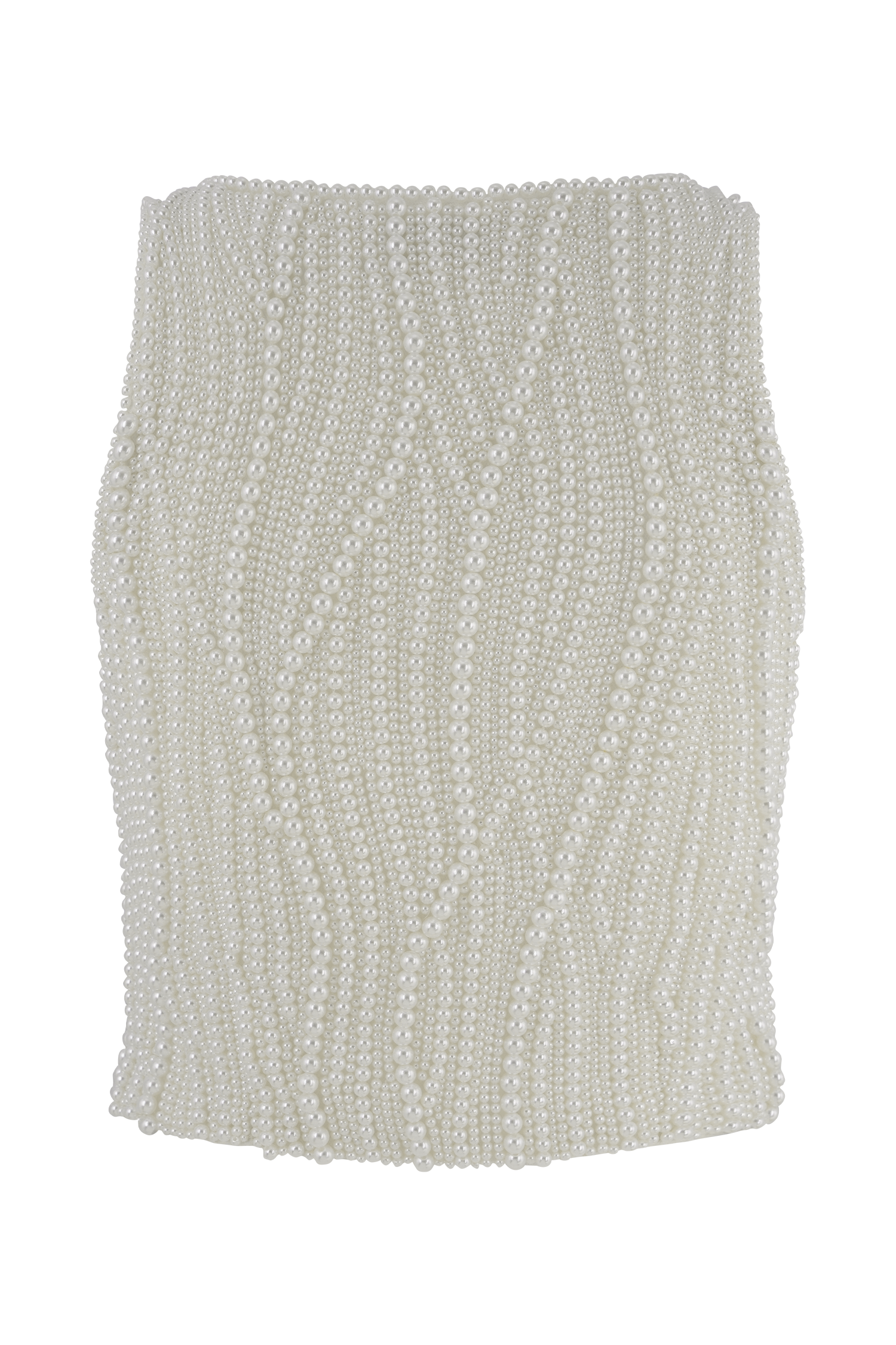 Kathia Pearl Hand Beaded Top - White - Image 10