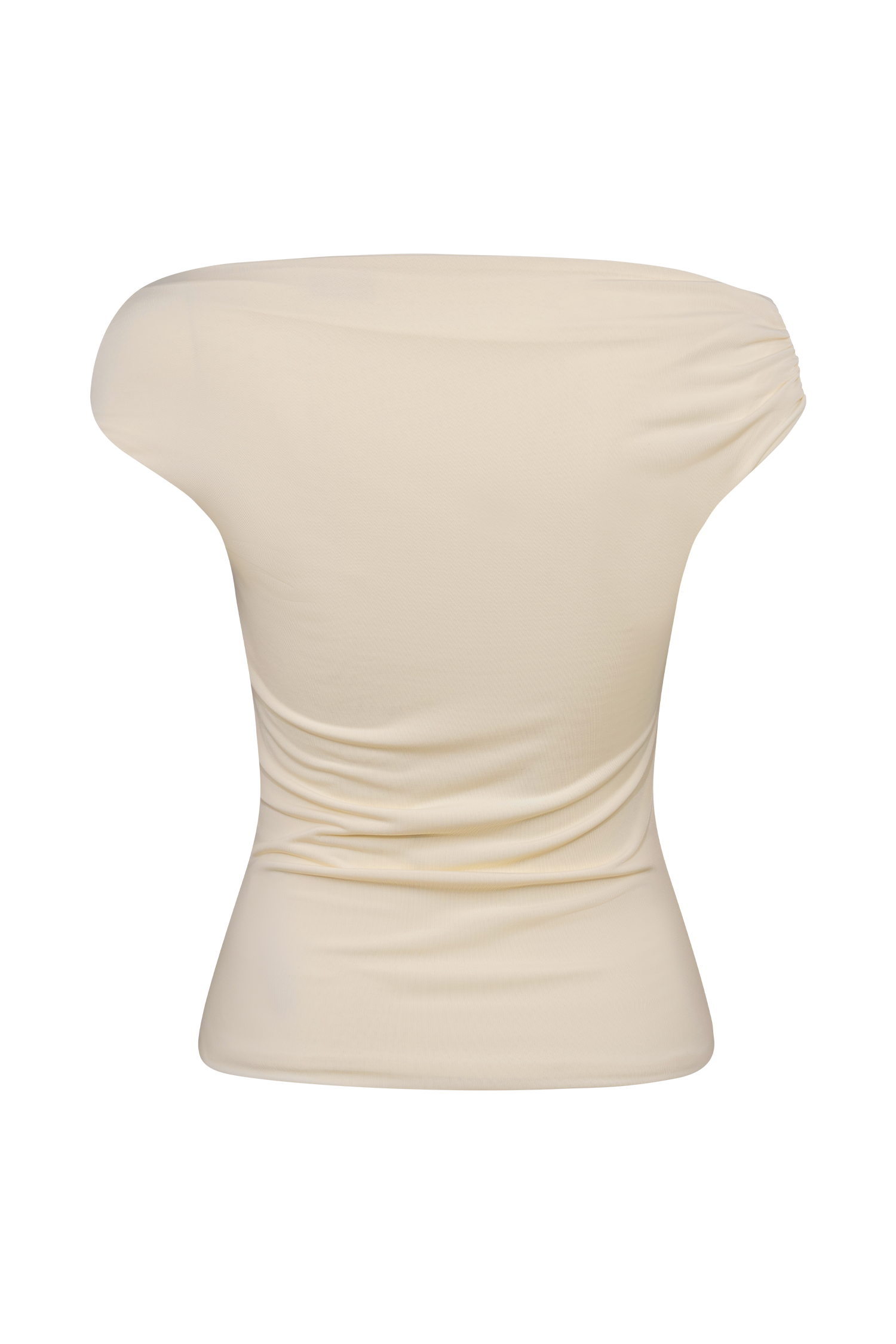 Kinsley Slinky Top With Hardware - Ivory - Image 8