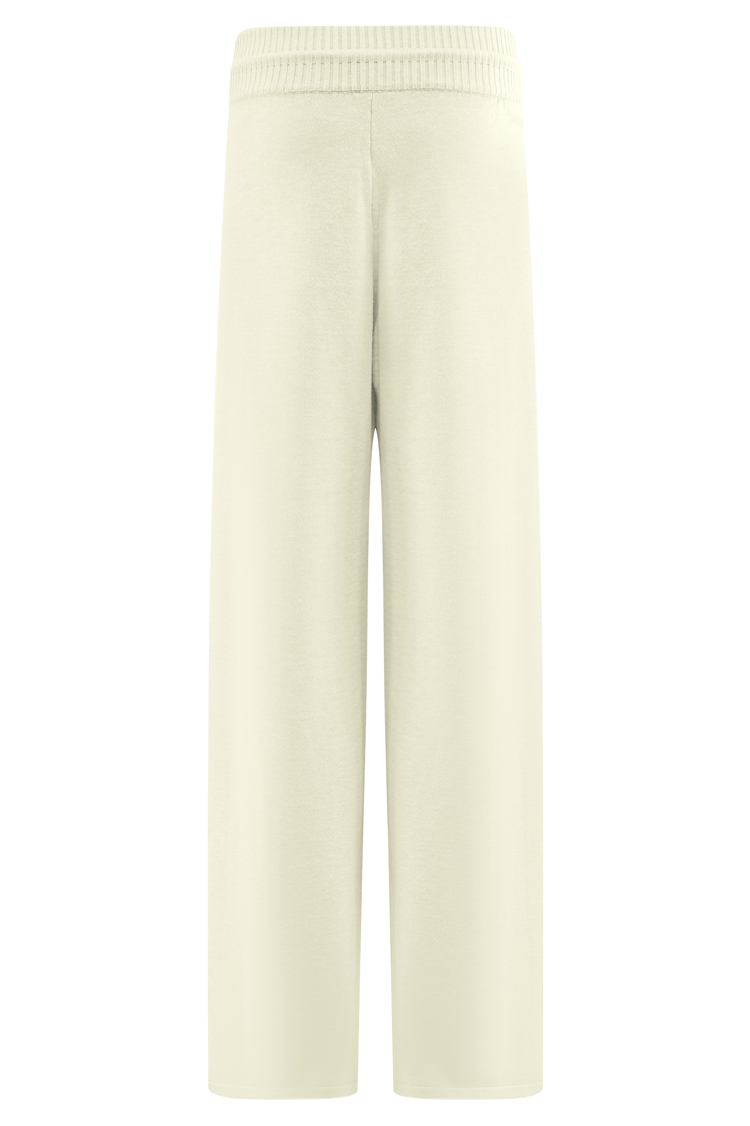 Natalya Knit Wide Leg Pants - Ivory - Image 8