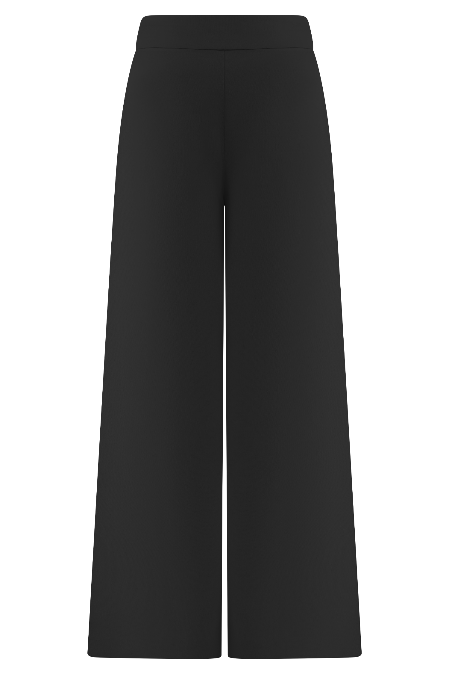 Raya Mid Rise Wide Leg Linen Pant - Black - Image 7