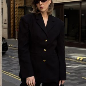 Bellamy Cinched Blazer - Black