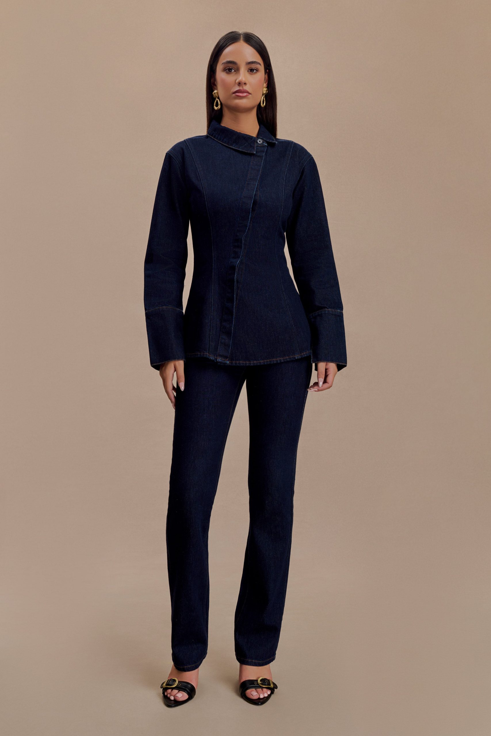 Jericho Straight Leg Jeans - Indigo Blue - Image 7